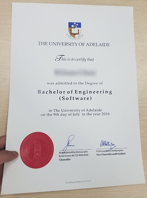 Buy University of Adelaide fake diploma