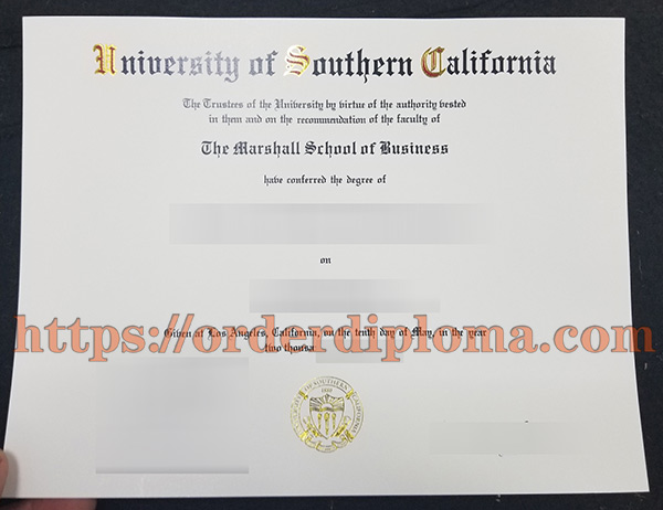 How to Get a USC Fake Degree