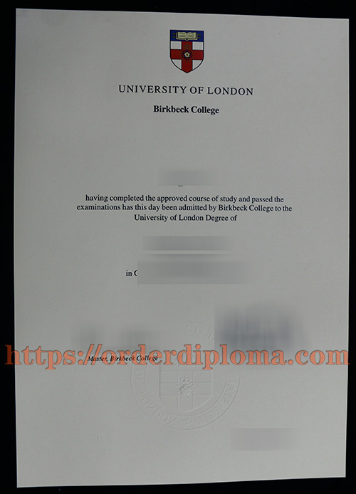 How to Get a Fake Certificate from Birkbeck University London