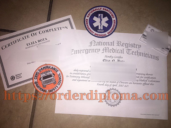 Where to Buy NAEMT Fake Certificates